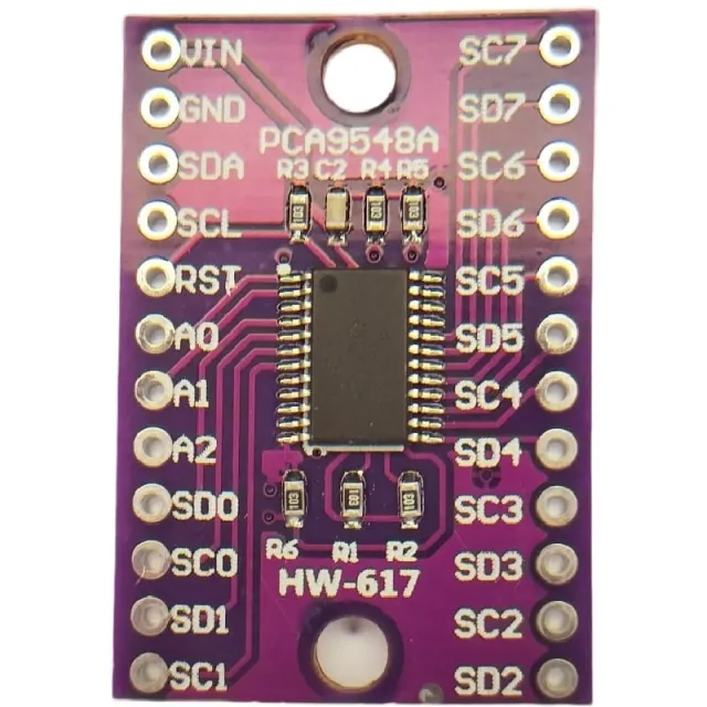 Multiplexor I2C de 8 canales PCA9548A