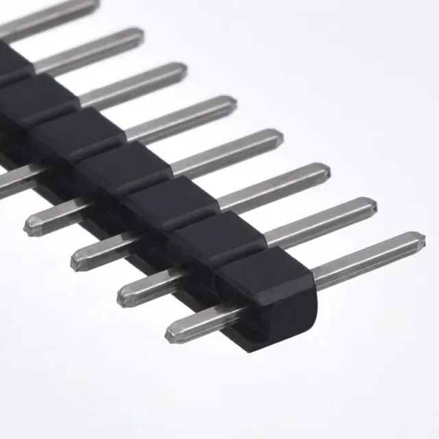 40 Pines header Male 2.54mm Negro