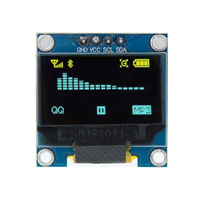Mini pantalla OLED amarillo/azul 0.96 inch 128x64 I2C