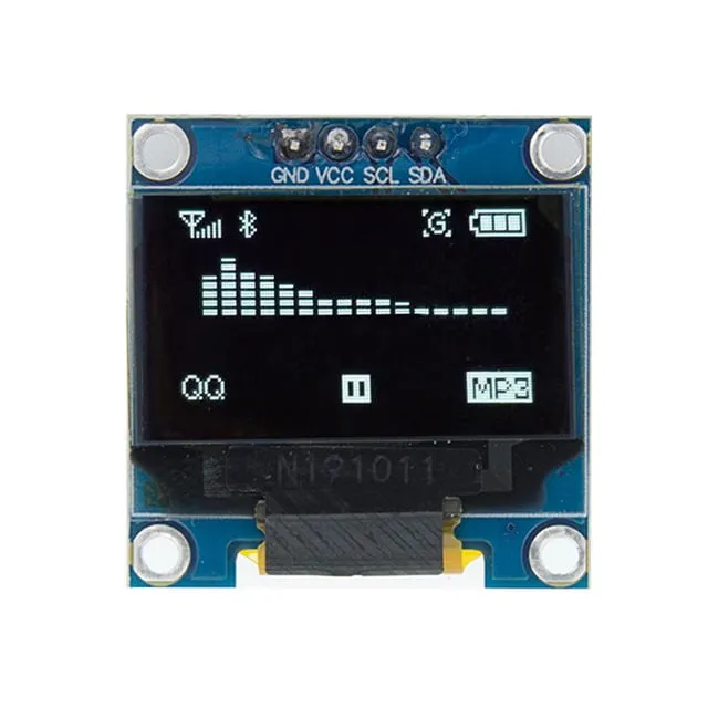 Mini pantalla OLED blanca de 0.96 inch 128x64 I2C