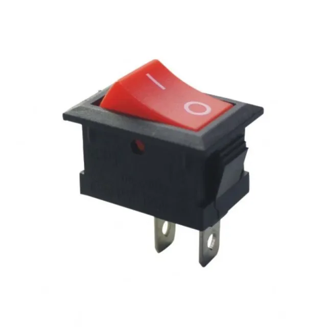 Interruptor basculante/interruptor de palanca ON/OFF KCD1 - 6A/250V 2pin