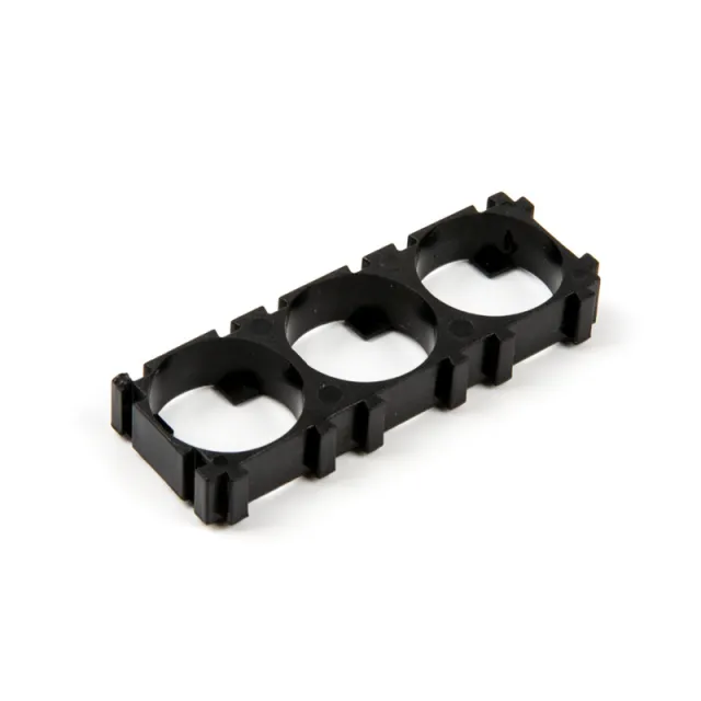 Portapilas para 3x 18650 con terminal conmutado