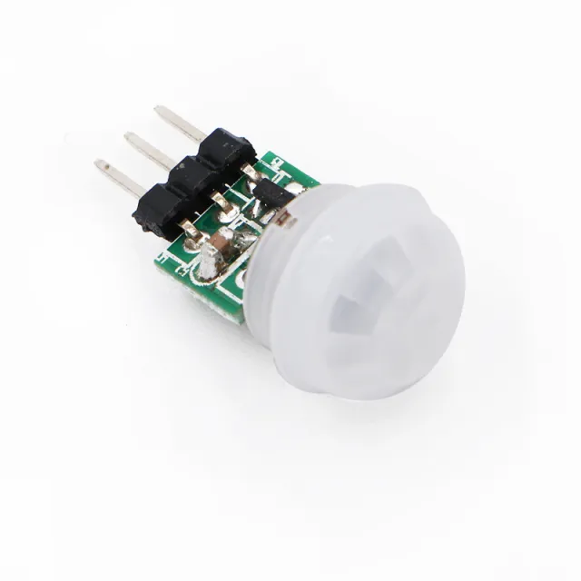 Mini sensor de movimiento infrarrojo piroeléctrico PIR