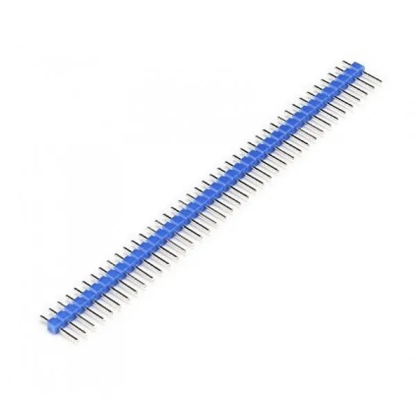 40 Pins header Male 2.54mm Azul