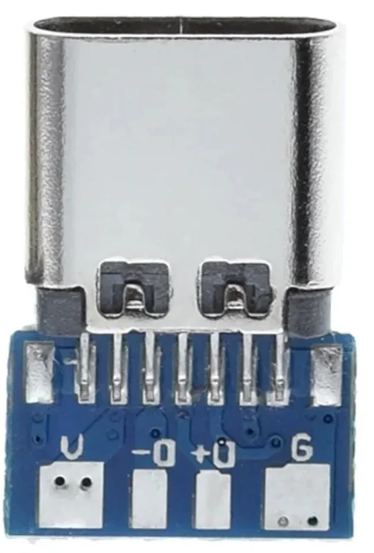 Placa breakout hembra USB-C