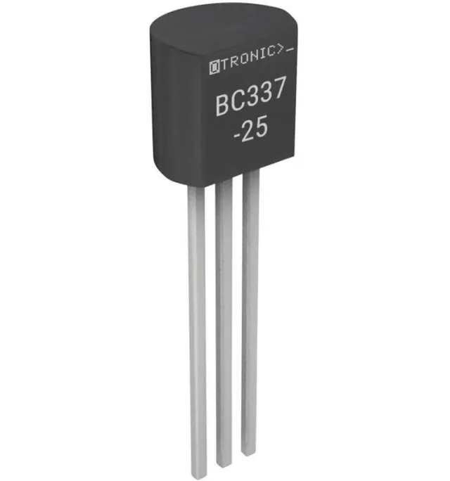 Transistor NPN BC337-25 45V 800mA 100MHz 625mW TO-92