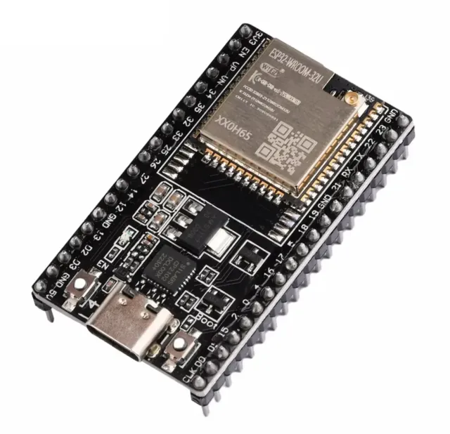 ESP32-WROOM-32U DevkitC V4 USB-C y conexión para antena externa (ipex)