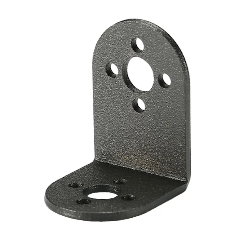 Soporte de servo de aluminio ligero en forma de L