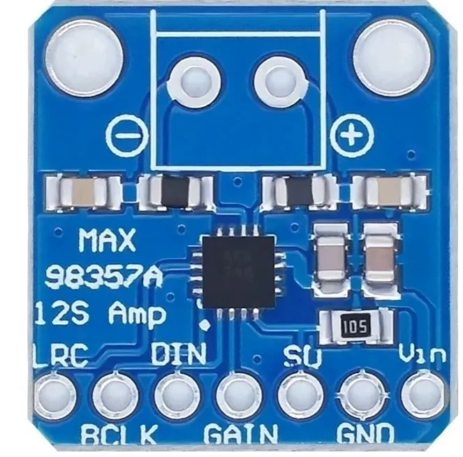 I2S DAC con amplificador de 3W - MAX98357A