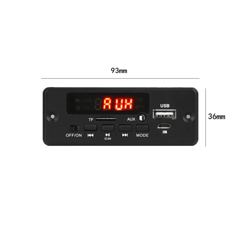 Módulo de montaje Bluetooth MP3 FM V1.1