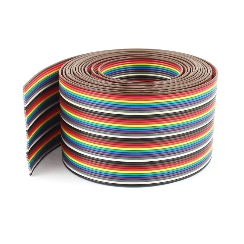 40 hilos 2.54mm 28AWG Dupont por metro