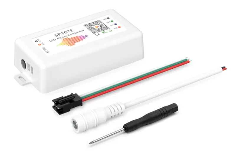 Controlador de luces disco para tira LED RGB WS2812 SP107E
