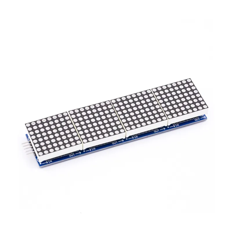 Matriz LED 32x8 con módulo MAX7219