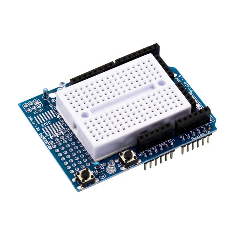 UNO Prototype Shield Expansion Board con mini breadboard de 170 puntos