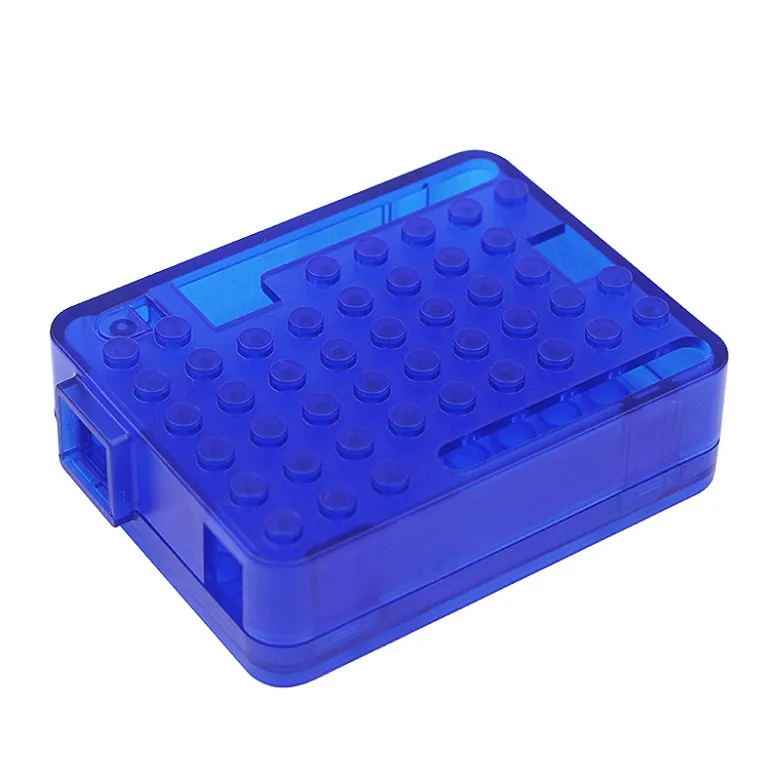 Carcasa azul para Arduino Uno compatible con LEGO