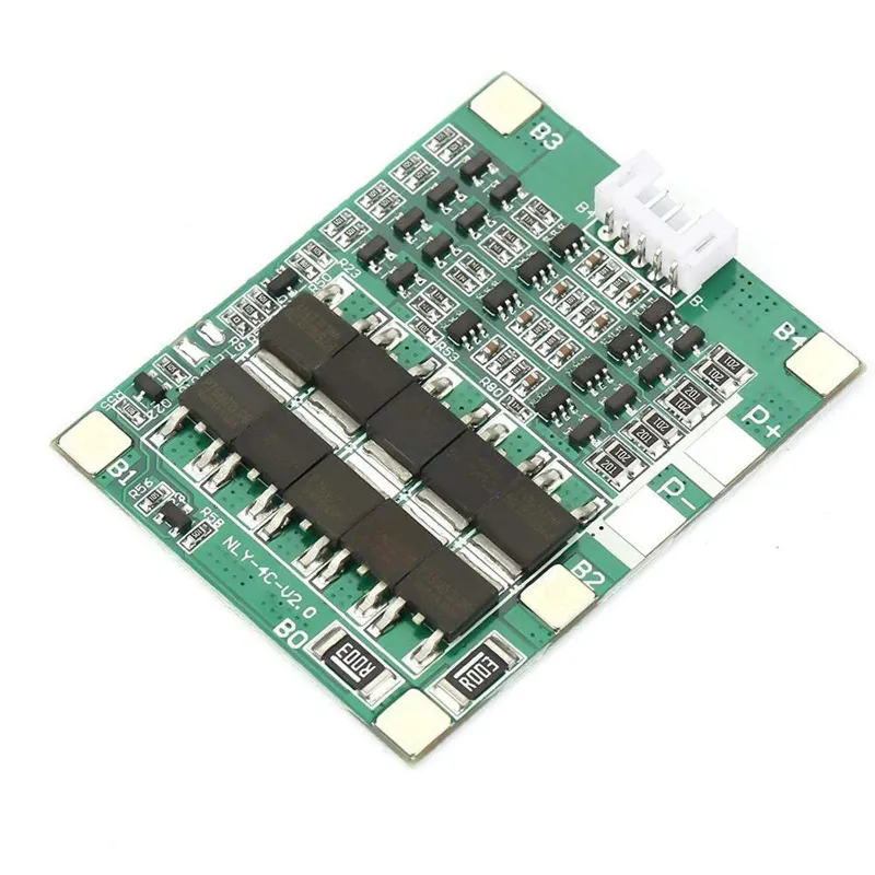 Circuito de protección BMS 4S 30A con función de balanceo