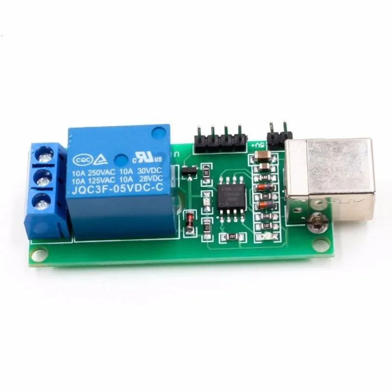 Módulo relé USB de 1 canal de alta calidad 5V