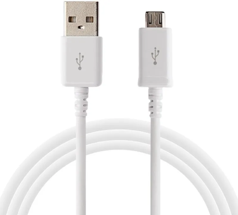 Cable USB-A a Micro-USB 1 metro Blanco