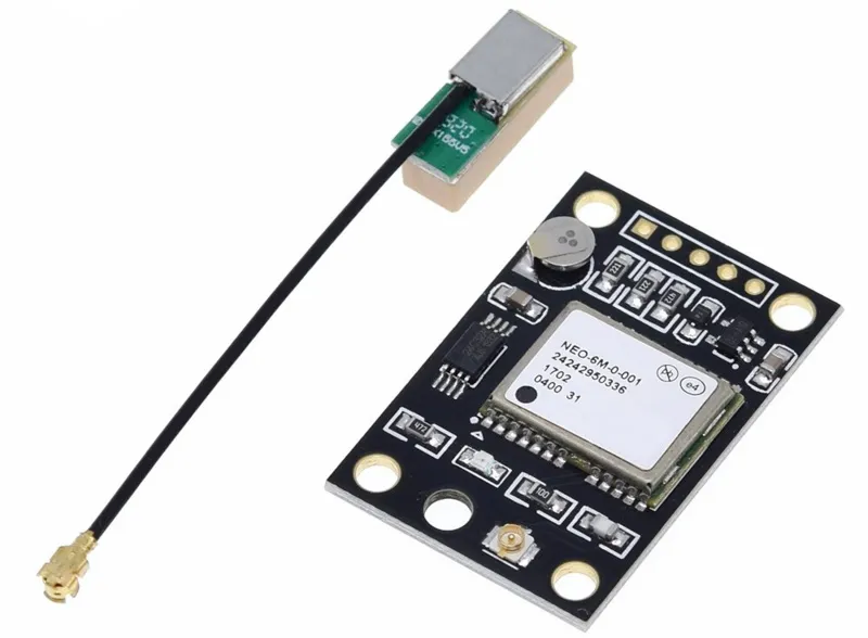 Módulo GPS GY-NEO6MV2 con antena para Arduino