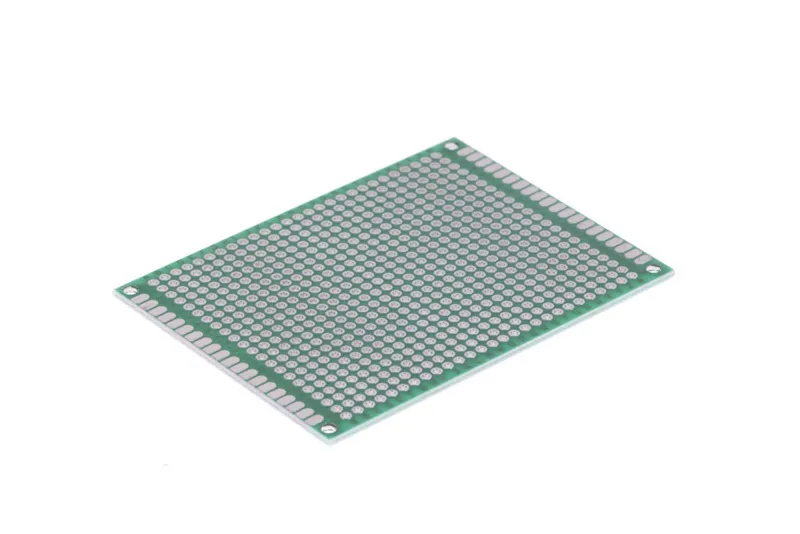 Placa de prototipado experimental 6x8cm verde