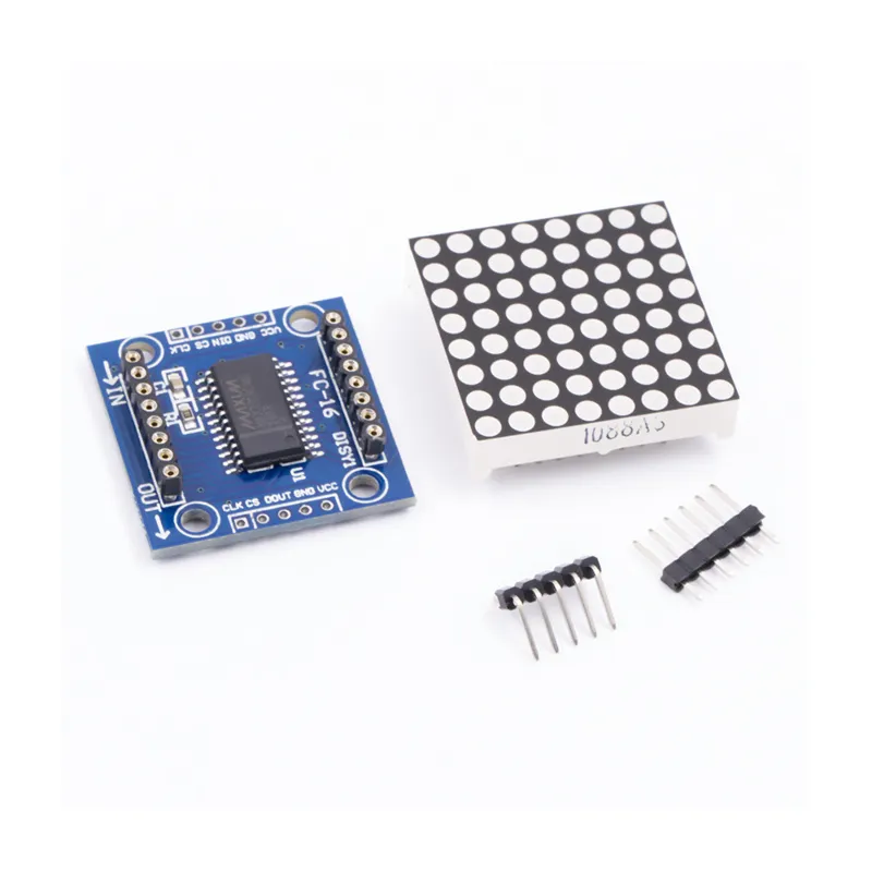 Módulo matriz LED MAX7219 Rojo