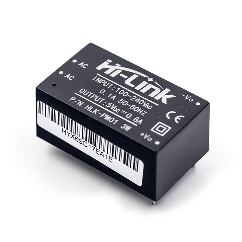Módulo convertidor 220VAC a 5VDC 0,6A HLK-PM01