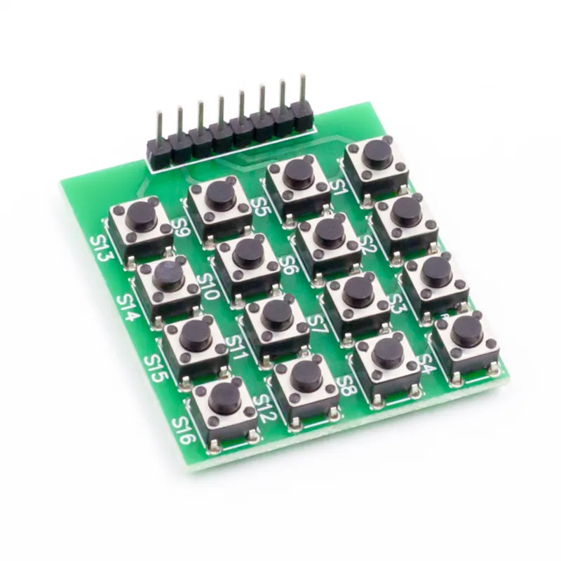 Módulo de teclado matricial 4x4