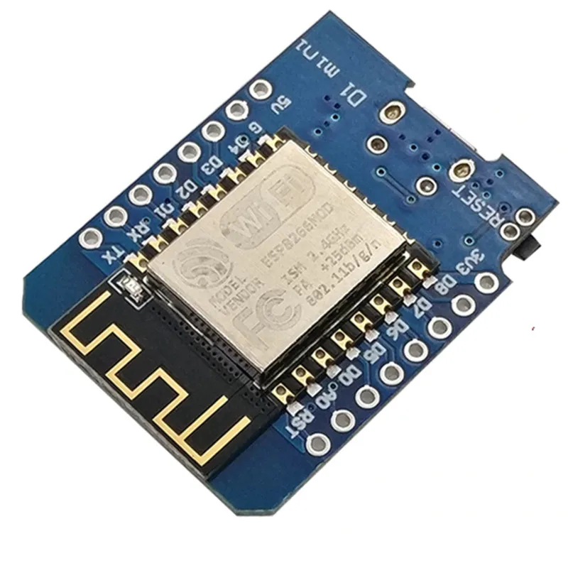 ESP8266 D1 Mini V2 | WiFi | Placa de desarrollo CH340G (Wemos)