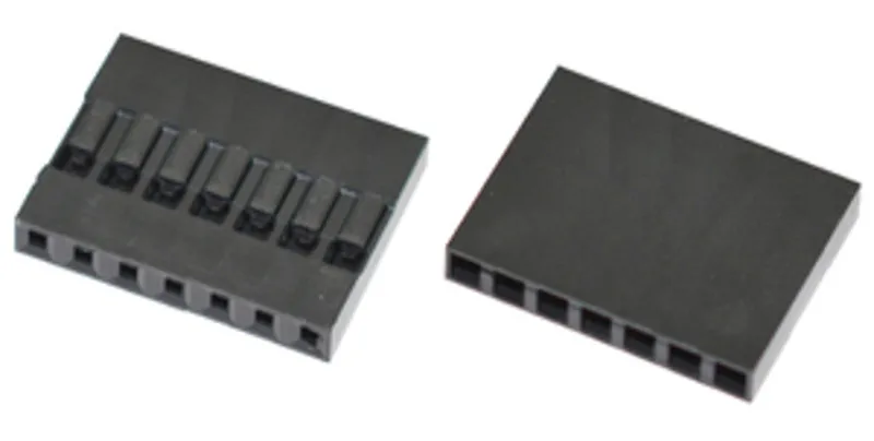 Conector de pines con carcasa de plástico Dupont de 7P 2.54mm