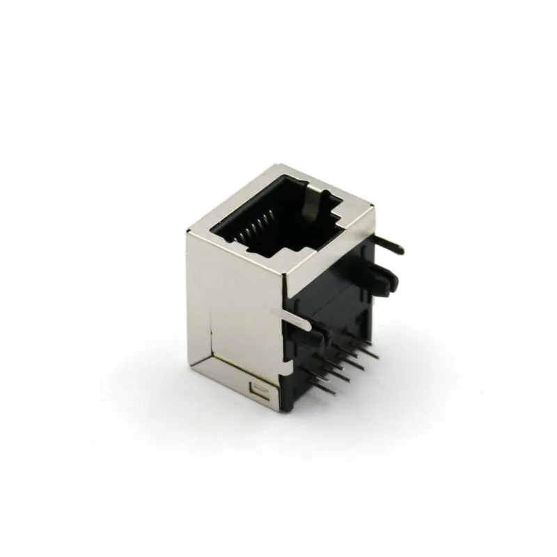 Toma hembra de interfaz de red Ethernet RJ45 UTP