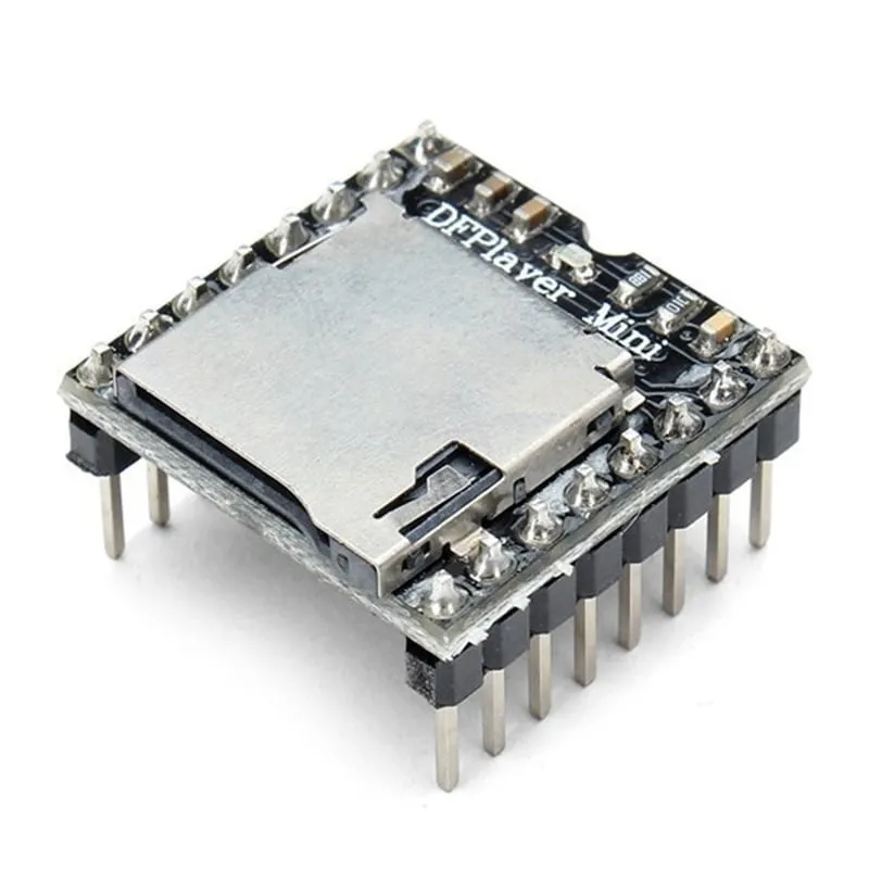 DFPlayer Mini (clone) módulo MP3 con ranura para tarjeta MicroSD