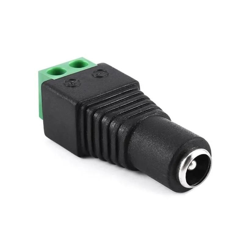 Jack hembra DC 5.5mm a bloque de terminales