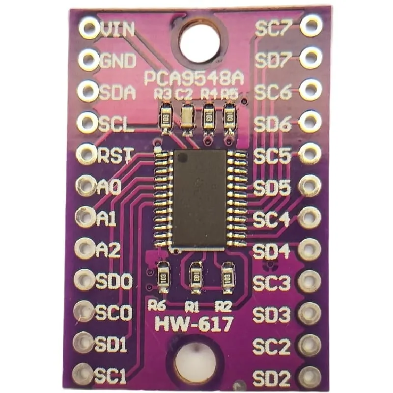 Multiplexor I2C de 8 canales PCA9548A