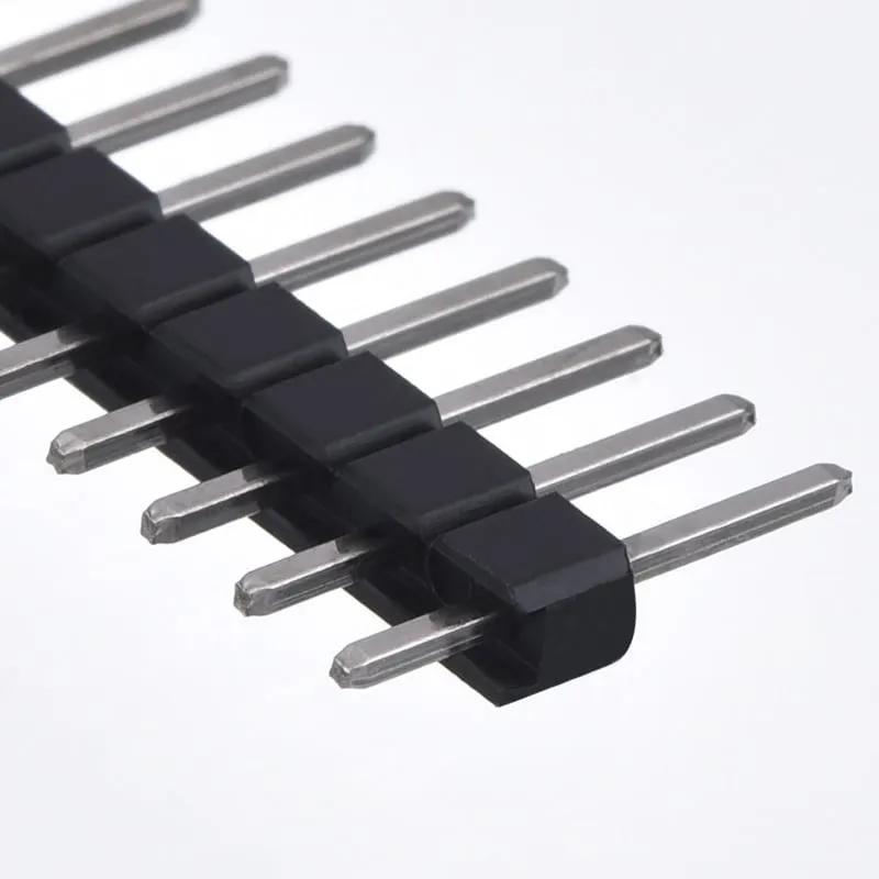 40 Pines header Male 2.54mm Negro