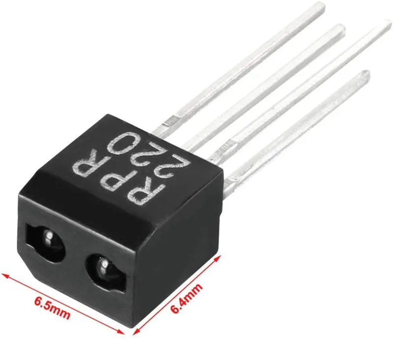 Sensor de acoplamiento óptico reflectante RPR220 optoelectrónico