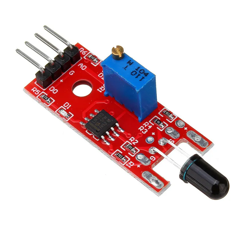 Módulo sensor de llama infrarrojo para Arduino | ESP32 | ESP8266