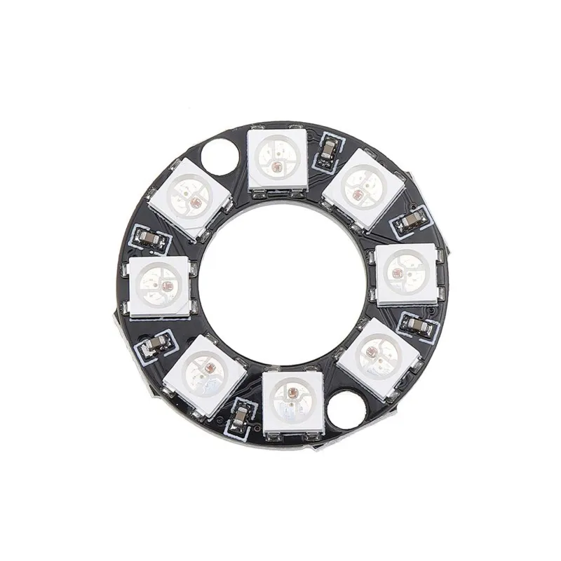 Anillo circular de LEDs RGB WS2812b de 8 bits (Neopixel)