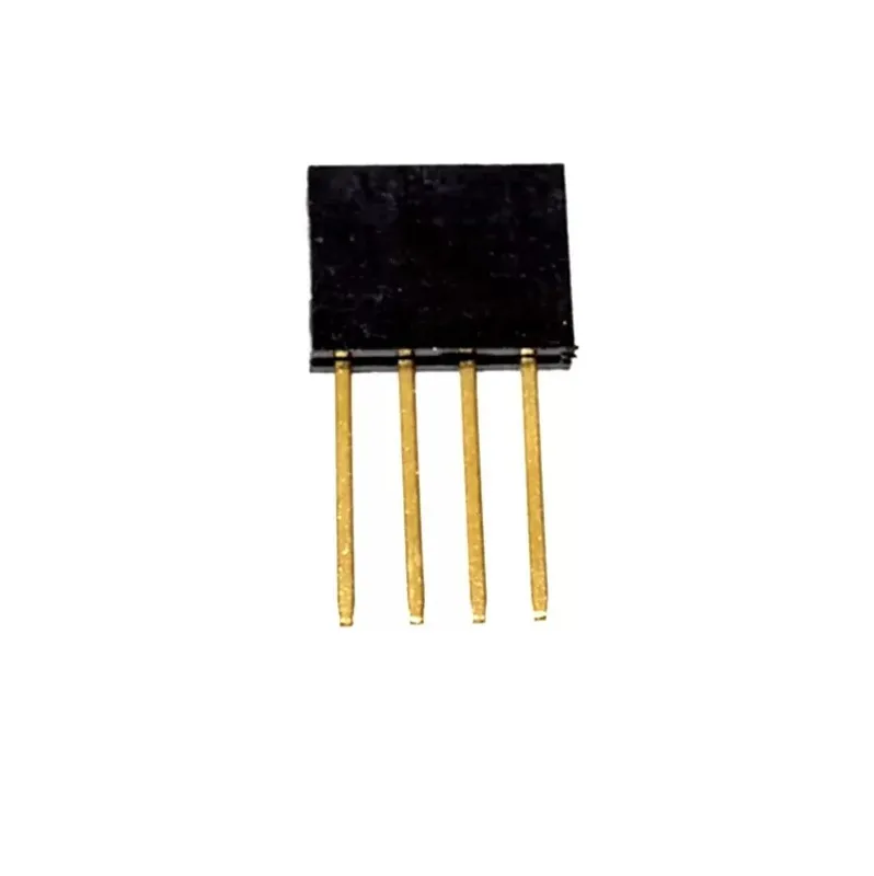 Conector Pin Header hembra de 4 pines y 11mm de altura apilable