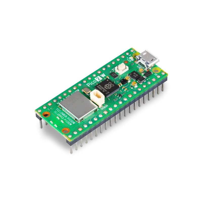 Raspberry Pi Pico 2WH con WiFi y headers pre-soldados